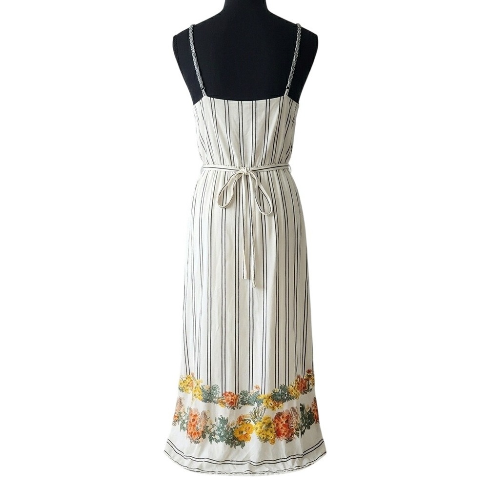 Anthropologie x FARM Rio Kasai Wrap Maxi Dress Large Petite Floral Boho NWT $198 - Picture 6 of 11